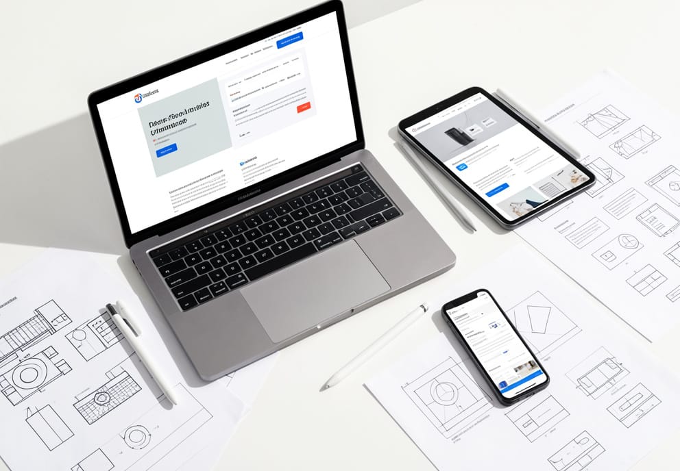 Web design tools and devices